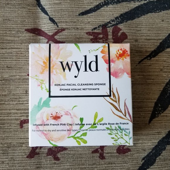 Wyld Konjac Facial Cleansing Sponge New in Box - Picture 2 of 4